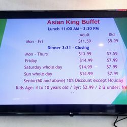 Asian King Buffet