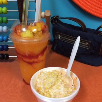 Mr. Penguin Snacks Plus - Mangonada & small elote - Juice Bars & Smoothies Near Me - Houston, Texas