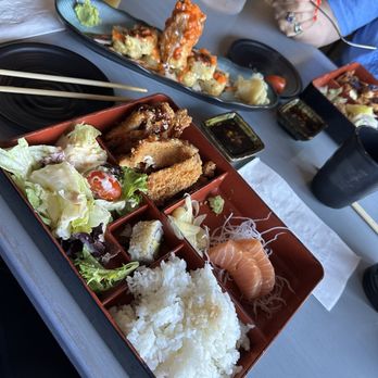 The Izakaya - Bento with volcano roll - Sushi Bars Near Me - Sacramento, California