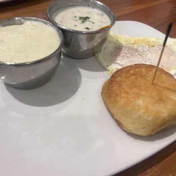 The Buttered Biscuit - Moberly - Gluten free biscuit, gravy and white grits - Breakfast & Brunch Near Me - Bentonville, Arkansas The Buttered Biscuit - Moberly - Gluten free biscuit, gravy and white grits - Breakfast & Brunch Near Me - Bentonville, Arkansas