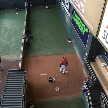 Target Field - Pitchers warming up. - Stadiums & Arenas Near Me - Minneapolis, Minnesota