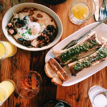 The Table - Roasted bone marrow and anson mills grits - New American Near Me - San Jose, California