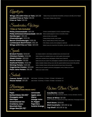 Menu photo 2 AJs Bar & Grill Kansas City, MO