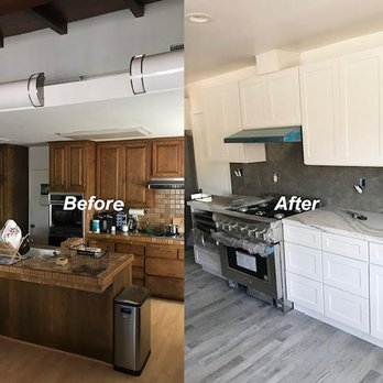 Haeun Construction - before and after a kitchen remodel - General Contractors Near Me Haeun Construction - before and after a kitchen remodel - General Contractors Near Me