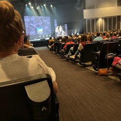 Daybreak Community Church - View from our seats inside the building during service