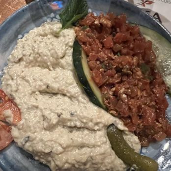 Bosphorous Turkish Cuisine - Babaganoush and Ezme - Turkish Near Me - Winter Park, Florida
