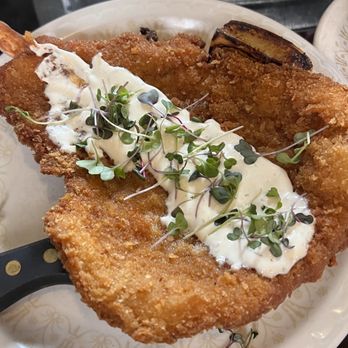 Oak Parker - Pork Schnitzel with the lemon cream sauce - Cocktail Bars Near Me - Oak Park, Michigan Oak Parker - Pork Schnitzel with the lemon cream sauce - Cocktail Bars Near Me - Oak Park, Michigan