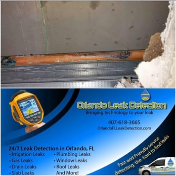 Orlando Leak Detection - a leak detector in the corner of a building - Plumbing Near Me - Orlando, Florida Orlando Leak Detection - a leak detector in the corner of a building - Plumbing Near Me - Orlando, Florida