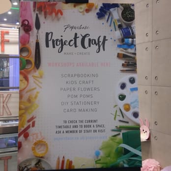 Paperchase - Project craft events - Cards & Stationery Near Me - Glasgow, SLK