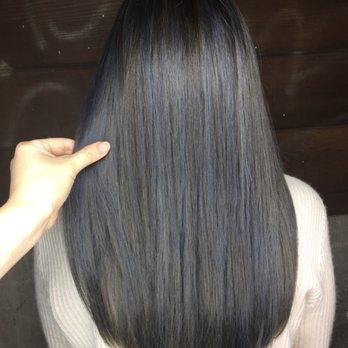 Eclipse Salon - After the third and final session... I was cool toned but had blue streaks everywhere :( - Hair Salons Near Me - San Francisco, California