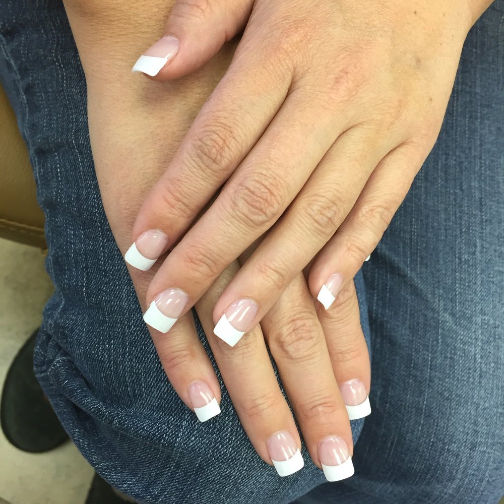 INail & Spa - New set of acrylics with white tips $31 in Jan 2016 - looked good! - Nail Salons Near Me - Lakewood, Colorado INail & Spa - New set of acrylics with white tips $31 in Jan 2016 - looked good! - Nail Salons Near Me - Lakewood, Colorado