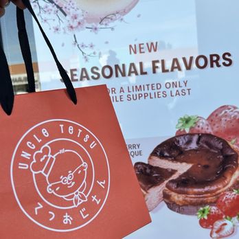 Uncle Tetsu - Outside the store with my cheesecake purchase. - Bakeries Near Me - San Diego, California Uncle Tetsu - Outside the store with my cheesecake purchase. - Bakeries Near Me - San Diego, California