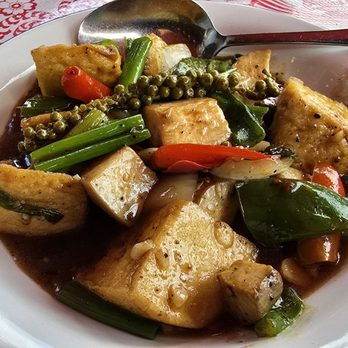 Yaowarat - Black Pepper Tofu $17 - Thai Near Me - Portland, Oregon Yaowarat - Black Pepper Tofu $17 - Thai Near Me - Portland, Oregon