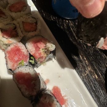 Sushi Yasaka - So many of the spicy tuna rolls were not wrapped correctly. - Japanese Near Me - New York, New York