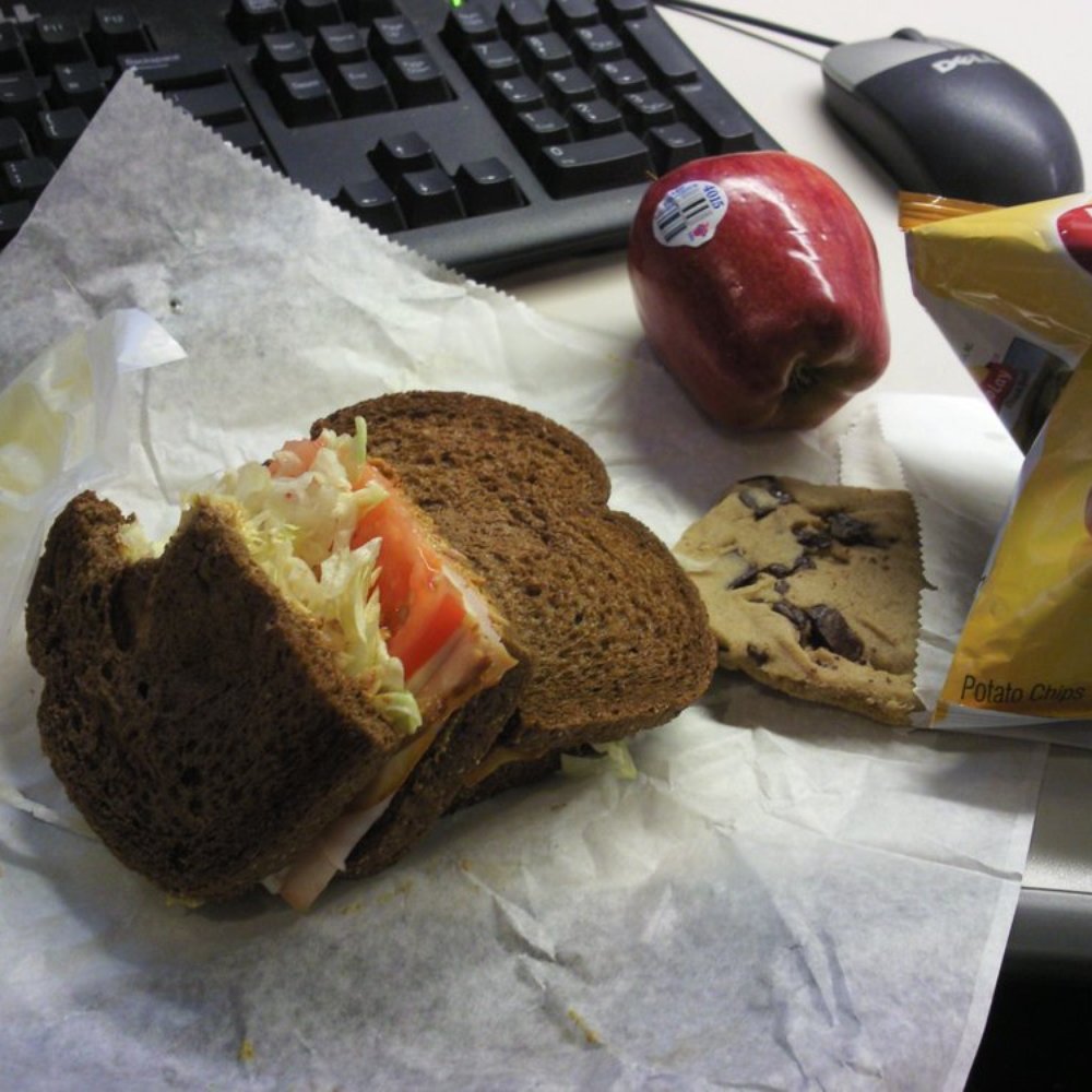 Mama's Sack Lunches - a typical sack lunch - Delis Near Me - Montgomery, Alabama