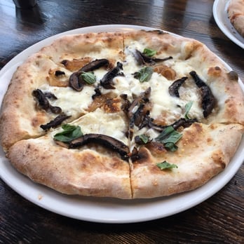 Oakfire - White pizza. Too much crust for me - Pizza Near Me - Lake Geneva, Wisconsin