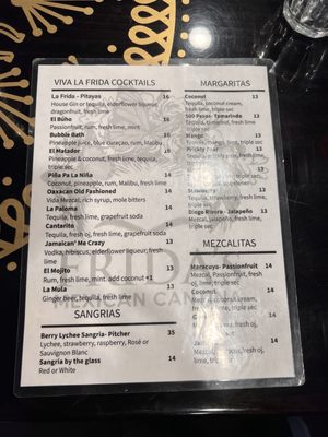 Menu photo 4 Frida’s Mexican Cantina Charlotte, NC Menu photo 4 Frida’s Mexican Cantina Charlotte, NC