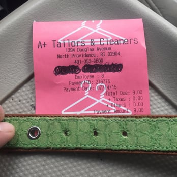 A Plus Tailors & Cleaners - What a waste of a $140 Coach dog collar. - Sewing & Alterations Near Me - North Providence, Rhode Island A Plus Tailors & Cleaners - What a waste of a $140 Coach dog collar. - Sewing & Alterations Near Me - North Providence, Rhode Island