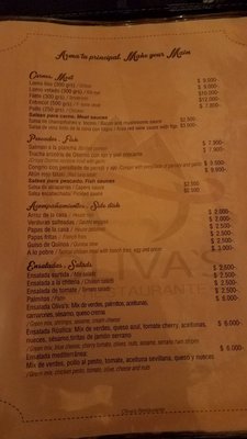 Menu photo 3 Oliva's Chillan, BI