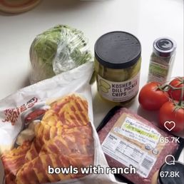Just a few ingredients Just a few ingredients