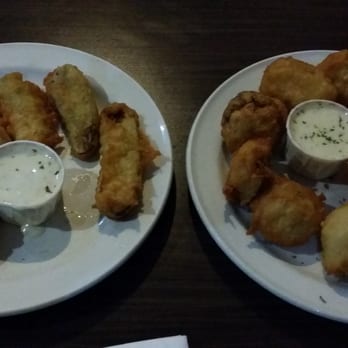 Heritage Fish & Chips - Battered Mushrooms and Pickles - Seafood Near Me - Brampton, Ontario