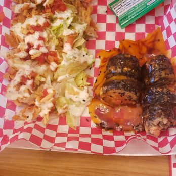 Plant Bae - Partially eaten "Que Bae Roll" - Vegan Near Me - Montgomery, Alabama
