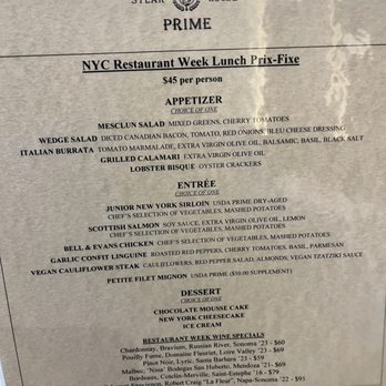 Benjamin Steakhouse Prime - Seafood Near Me - New York, New York