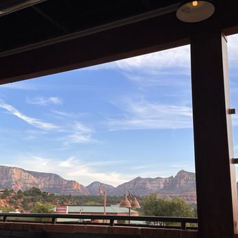 Shorebird - View from the patio - Breakfast & Brunch Near Me - Sedona, Arizona