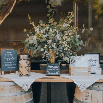 A Soiree to Remember - Welcome Table - Wedding Planning Near Me