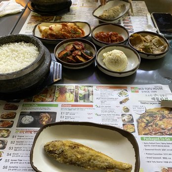 BCD Tofu House - side dishes - Korean Near Me - Irvine, California