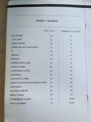 Menu photo 4 Bar Cuba Palma, PM