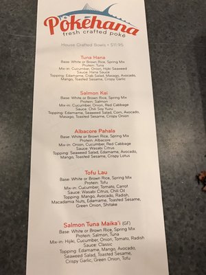Menu photo 2 Pokehana La Quinta, CA
