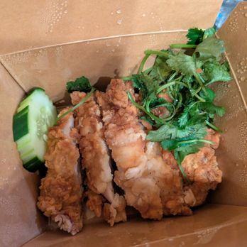 HUNGRY BOY Thai Cafe' - Fried chicken was bland and expensive - Thai Near Me - Fountain Valley, California