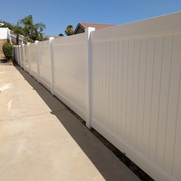 New, clean, super durable vinyl. No painting, staining, rot or termites. Love this stuff! Our property value just went up! New, clean, super durable vinyl. No painting, staining, rot or termites. Love this stuff! Our property value just went up!