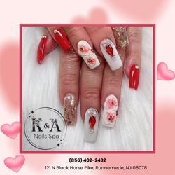 K & A Nails - Luxurious nails. Plush textures and regal designs create an opulent showcase of love. Make your nails the epitome of luxury!