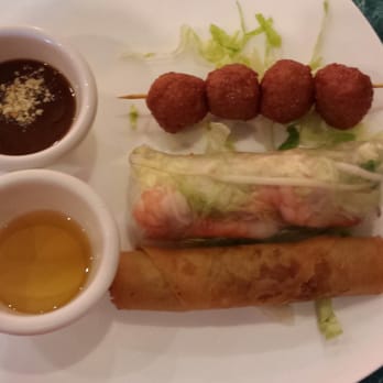 Pho Que Huong - 3 appetizer sampler - Vietnamese Near Me - Plano, Texas