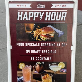 Ford's Garage - Brandon - Signage - Burgers Near Me - Brandon, Florida