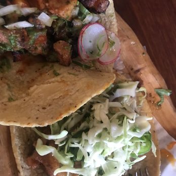 Gracia - The yummy al pastor and stunning the pescado taco -$4 each - Mexican Near Me - Seattle, Washington