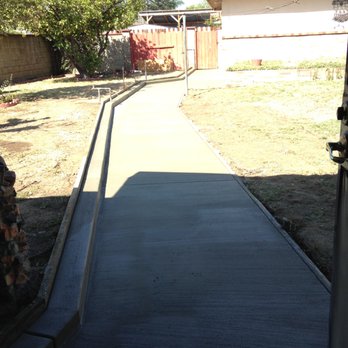 AJB Concrete & Masonry Construction - New walk way, curb and drains. - Masonry/Concrete Near Me