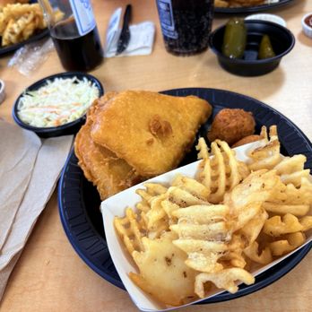 Long John Silver's - 2 2pc Fish Meal and added Cole slaw. - Fast Food Near Me - Abilene, Texas