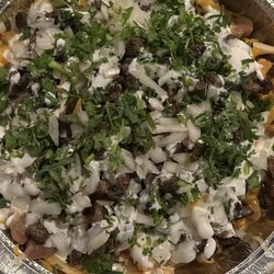 Taco Rojos - Fries Rojos (like Nachos Rojos but with papas fritas)