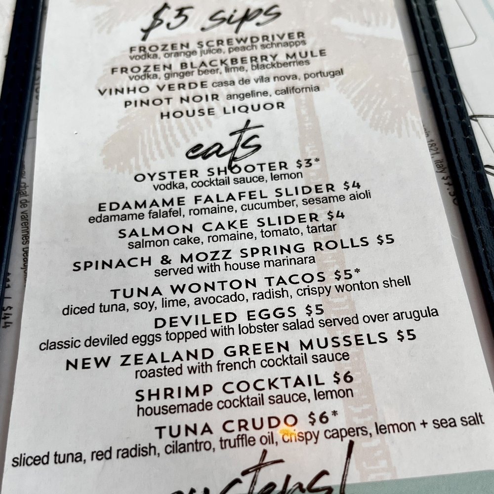 1229 Shine - Happy Hour Menu - Seafood Near Me - Myrtle Beach, South Carolina 1229 Shine - Happy Hour Menu - Seafood Near Me - Myrtle Beach, South Carolina