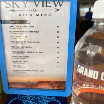 Sky View Restaurant - Beer Menu! - American Near Me - Peach Springs, Arizona Sky View Restaurant - Beer Menu! - American Near Me - Peach Springs, Arizona