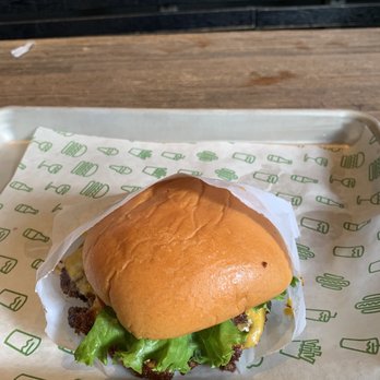 Shake Shack Downtown Brooklyn - Gluten Free Double ShackBurger - Burgers Near Me - Brooklyn, New York Shake Shack Downtown Brooklyn - Gluten Free Double ShackBurger - Burgers Near Me - Brooklyn, New York