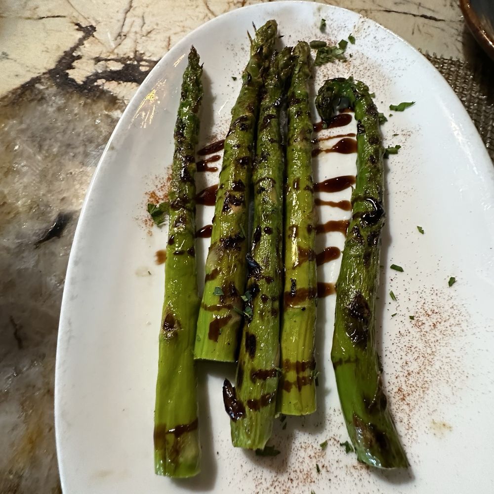 Olesia's Taverne - grilled asparagus - Ukrainian Near Me - Richfield, Ohio Olesia's Taverne - grilled asparagus - Ukrainian Near Me - Richfield, Ohio