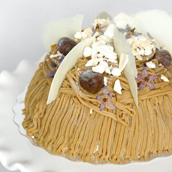 Daan Go Cake Lab - Website's picture of their Mont Blanc - Desserts Near Me - Toronto, Ontario