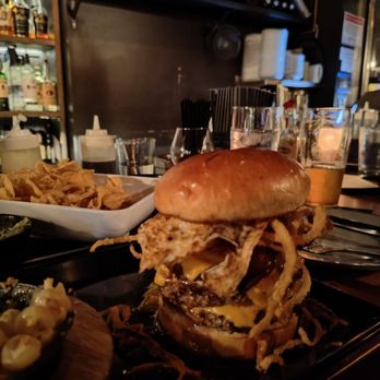 Little Bad Wolf - Wolf Burger (3 patties) - fried egg is so good! - American Near Me - Chicago, Illinois