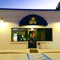 Daylight Donuts - Brand new building, directly across Hwy 72 from Cracker Barrel and just down the hill from Waffle House.