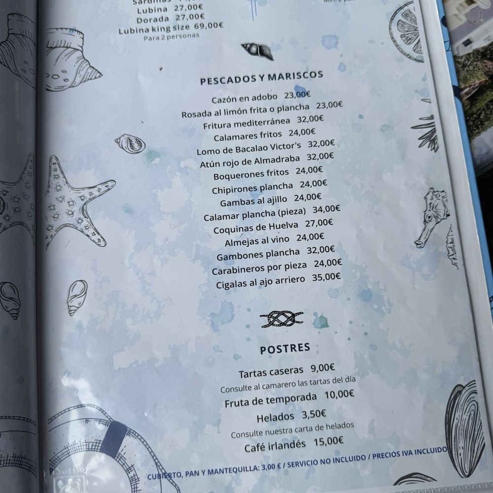 Victor's Beach Bar - Menu - Bars Near Me - Marbella, Massachusetts Victor's Beach Bar - Menu - Bars Near Me - Marbella, Massachusetts