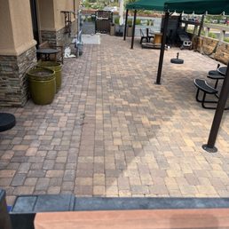 Outside patio, pet friendly